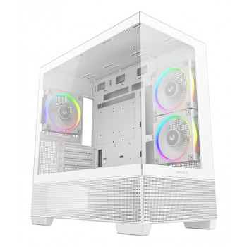 DeepCool CG380 3F WH Midi Tower Blanc