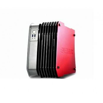 Enermax SteelWing ECB2010R Micro Tower Noir, Rouge