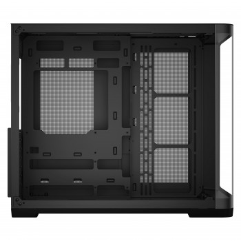 itek DARK CAVE CURVED Tower Noir
