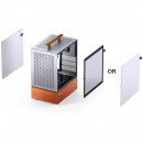 Jonsbo T7 Midi Tower Bois, Argent