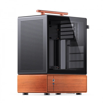 Jonsbo T7 Midi Tower Noir, Bois