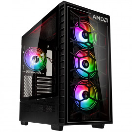 Kolink Observatory Y AMD SE ARGB Midi Tower Noir, Transparent