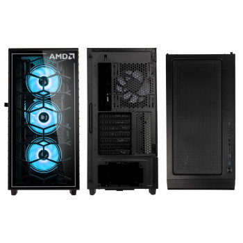 Kolink Observatory Y AMD SE ARGB Midi Tower Noir, Transparent