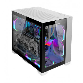 Lian Li O11-Dynamic-mini Mini Tower Blanc