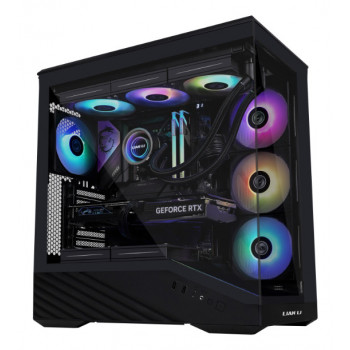 Lian Li Vector V100 Midi Tower Noir, Transparent