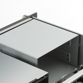 Silverstone RM23-502 2,5 3,5 5,25" Plateau de stockage de disques Noir, Argent