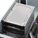 Silverstone RM23-502 2,5 3,5 5,25" Plateau de stockage de disques Noir, Argent