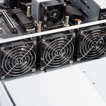 Silverstone RM23-502 2,5 3,5 5,25" Plateau de stockage de disques Noir, Argent