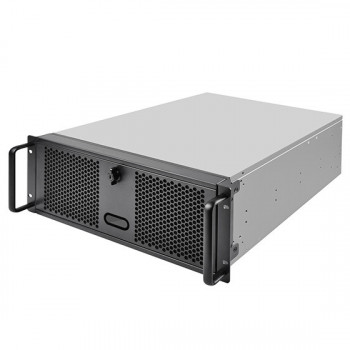 Silverstone RM400 Rack Noir, Gris