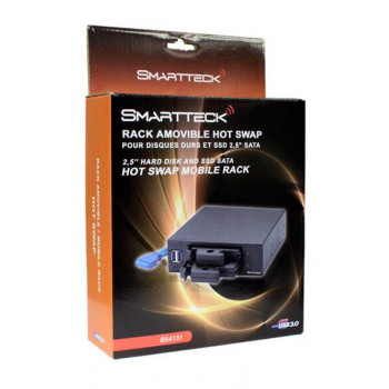 Smartteck SMT-B54131 Obturateur de baie de lecteur Noir