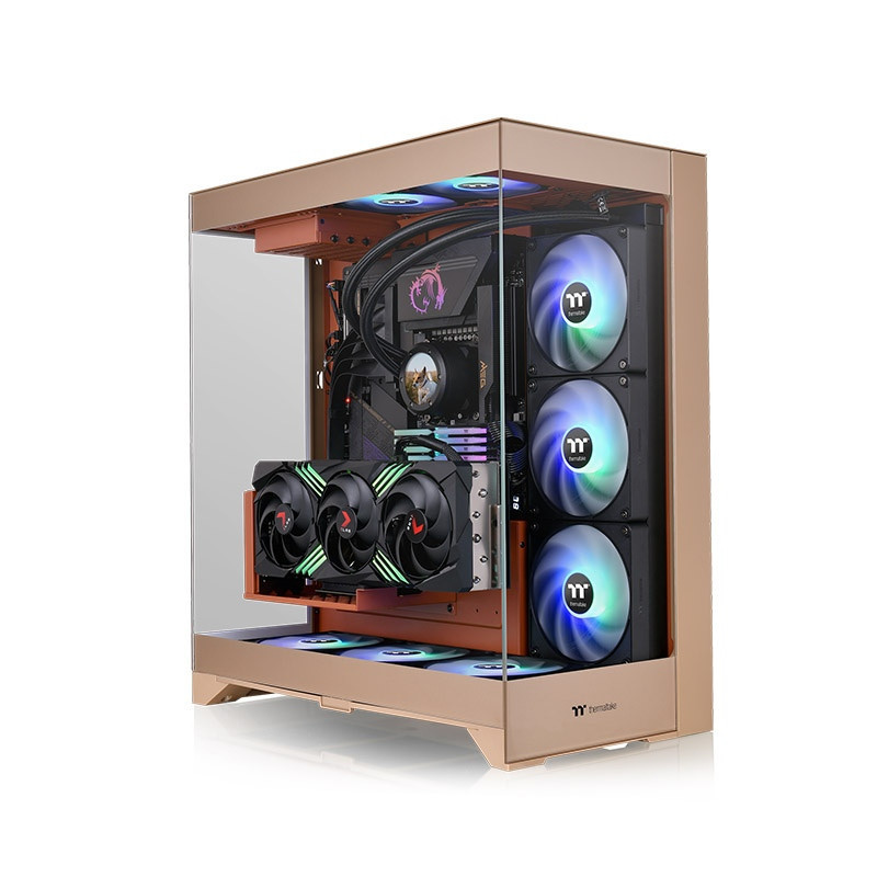 Thermaltake CTE E550 TG Midi Tower Sable