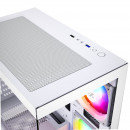 XYZ X-CS-TITANIUMVIEWLT-W unité centrale Micro Tower Blanc
