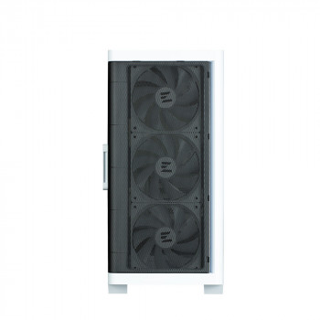 Zalman M4 WHITE unité centrale Mini Tower Noir, Blanc