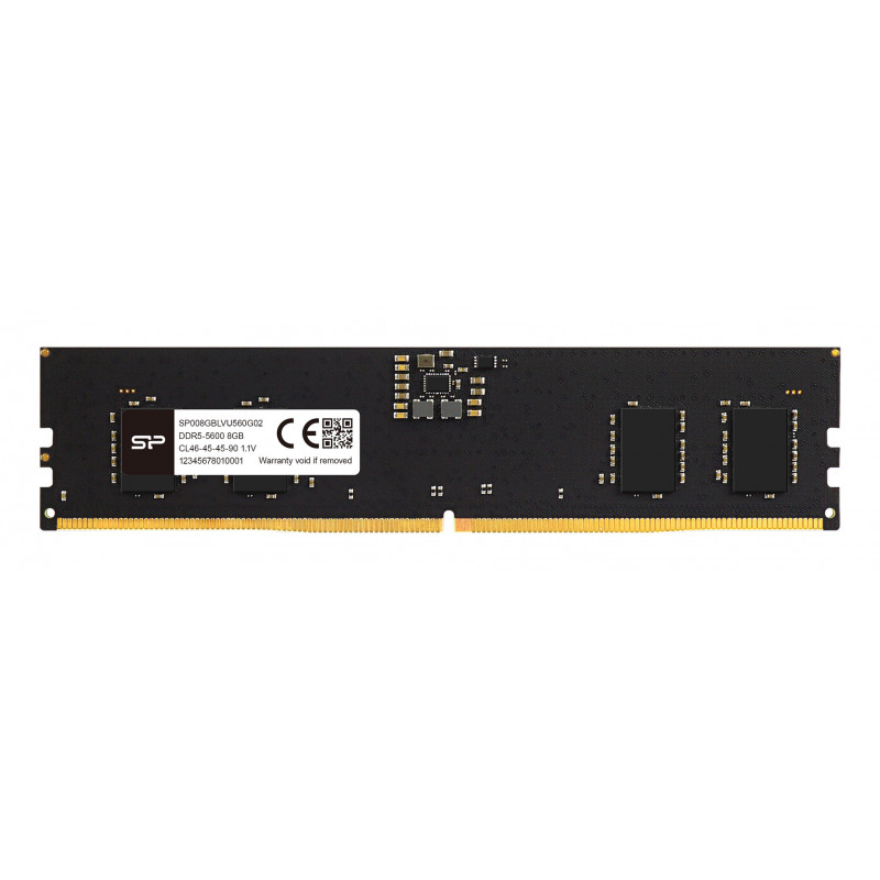 Silicon Power SP016GBLVU560F02 module de mémoire 16 Go 1 x 16 Go DDR5 5600 MT s 288-pin DIMM ECC