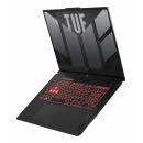 ASUS TUF Gaming A17 TUF707NUQ-ISCHX031W AMD Ryzen™ 7 170 Ordinateur portable 43,9 cm (17.3") Full HD 16 Go DDR5-SDRAM 512 Go
