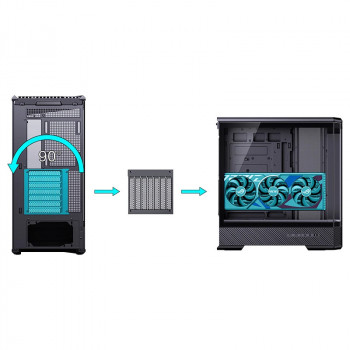 Jonsbo D400 – Noir