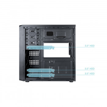 TooQ Prisma Ultra 500W – Noir