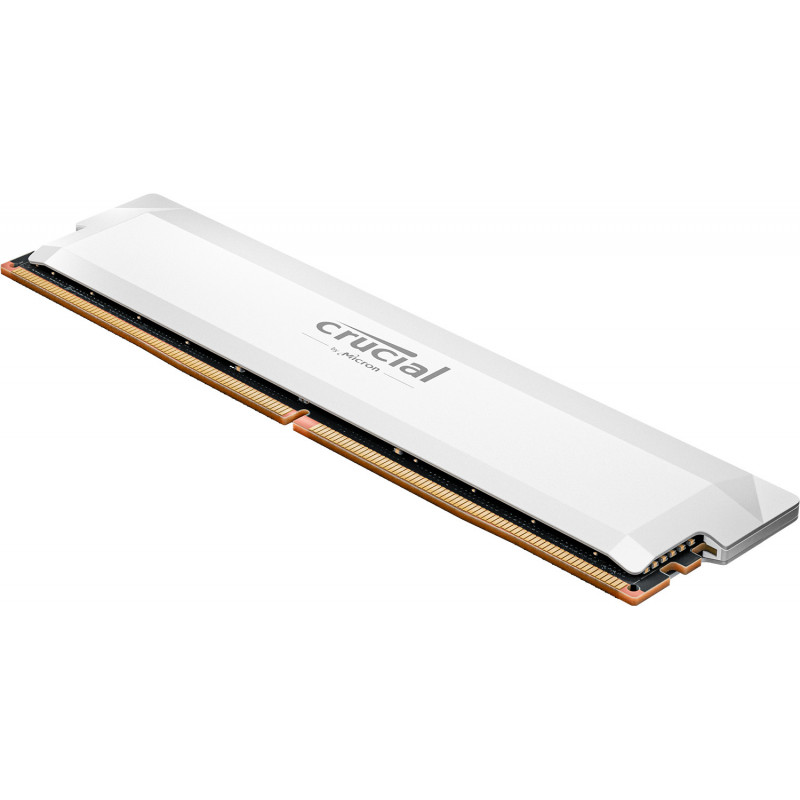 Crucial Pro DDR5 16 Go (1 x 16 Go) 6400 MHz CL38 – Blanc