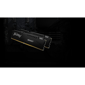 Kingston Technology FURY Beast 16 Go 6000 MT s DDR5 CL36 DIMM (Kits de 2) Black EXPO