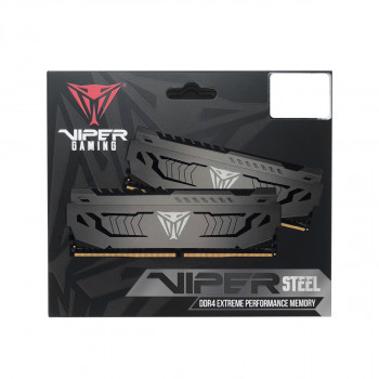 Barrette mémoire 16Go DIMM DDR4 Patriot Viper Steel  3200Mhz – Noir