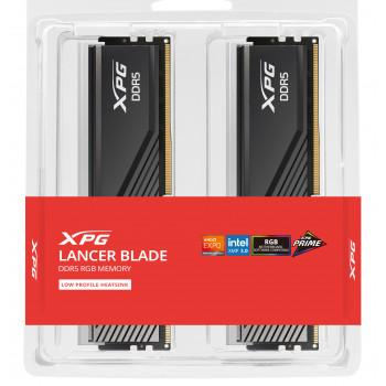 Adata XPG Lancer Blade DDR5 RGB 32 Go (2 x 16 Go) 6000MHz CL30 – Noir