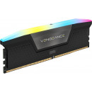 Corsair Vengeance DDR5 RGB 16 Go (2 x 8 Go) 5200 MHz CL40 – Noir