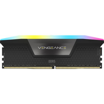 Corsair Vengeance DDR5 RGB 16 Go (2 x 8 Go) 5200 MHz CL40 – Noir