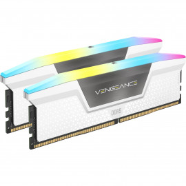 Corsair Vengeance DDR5 RGB 32 Go (2 x 16 Go) 6000 MHz CL30 – Blanc