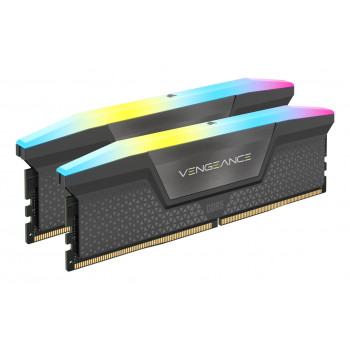 Corsair Vengeance DDR5 RGB 32 Go (2 x 16 Go) 6000 MHz CL30 – Noir