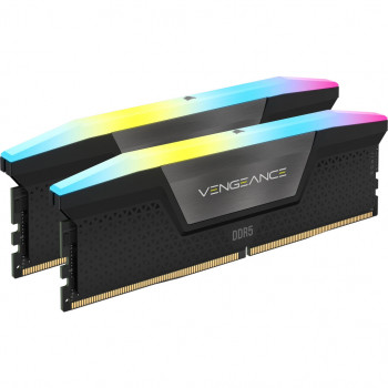 Corsair Vengeance DDR5 RGB 64 Go (2 x 32 Go) 6000 MHz CL30 – Noir