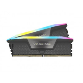 Corsair Vengeance DDR5 RGB 64 Go (2 x 32 Go) 6000 MHz CL40 – Noir