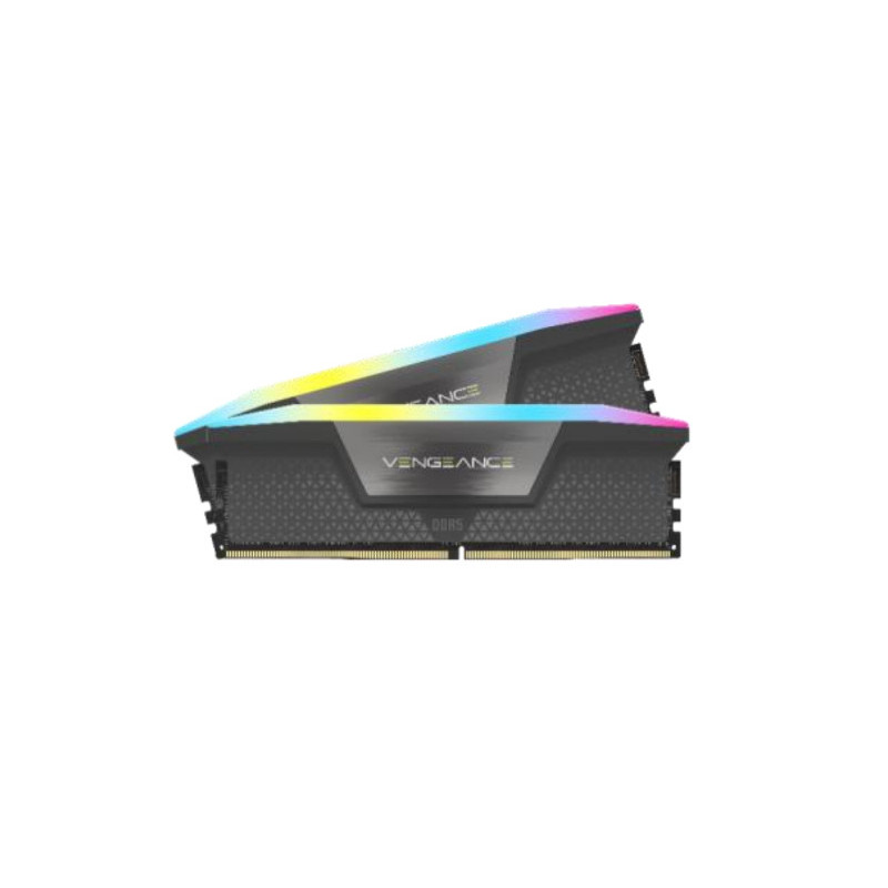 Corsair Vengeance DDR5 RGB 64 Go (2 x 32 Go) 6000 MHz CL40 – Noir