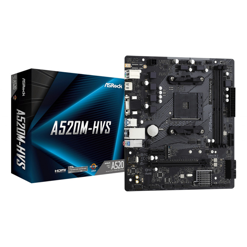 ASRock A520M-HVS  