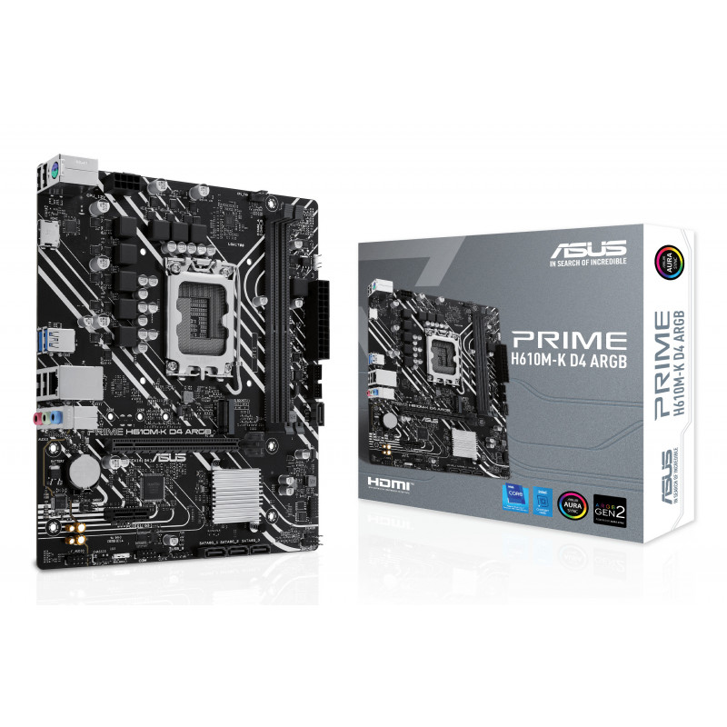 ASUS PRIME H610M-K D4 ARGB