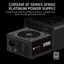 Corsair SF850 80PLUS Platinum (Noir)