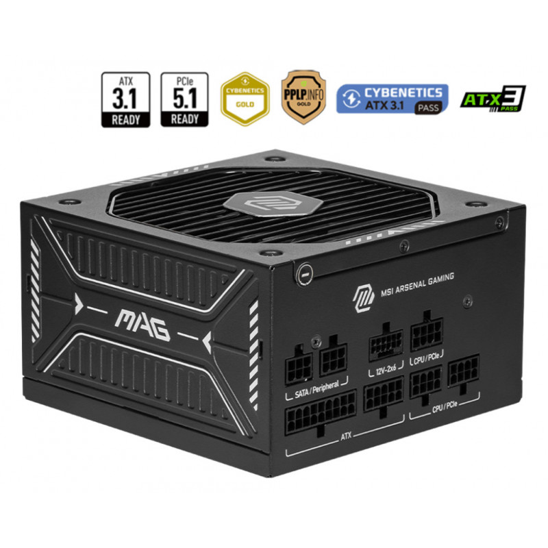 MSI MAG A750GLS PCIE5 (Noir)