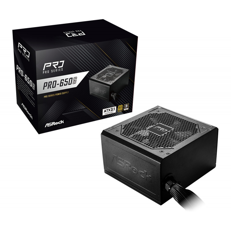 ASRock Pro-G - 650W (Noir)