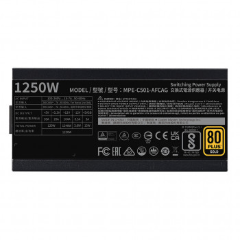 Cooler Master MWE Gold V2 ATX 3.1 1250W (Noir)