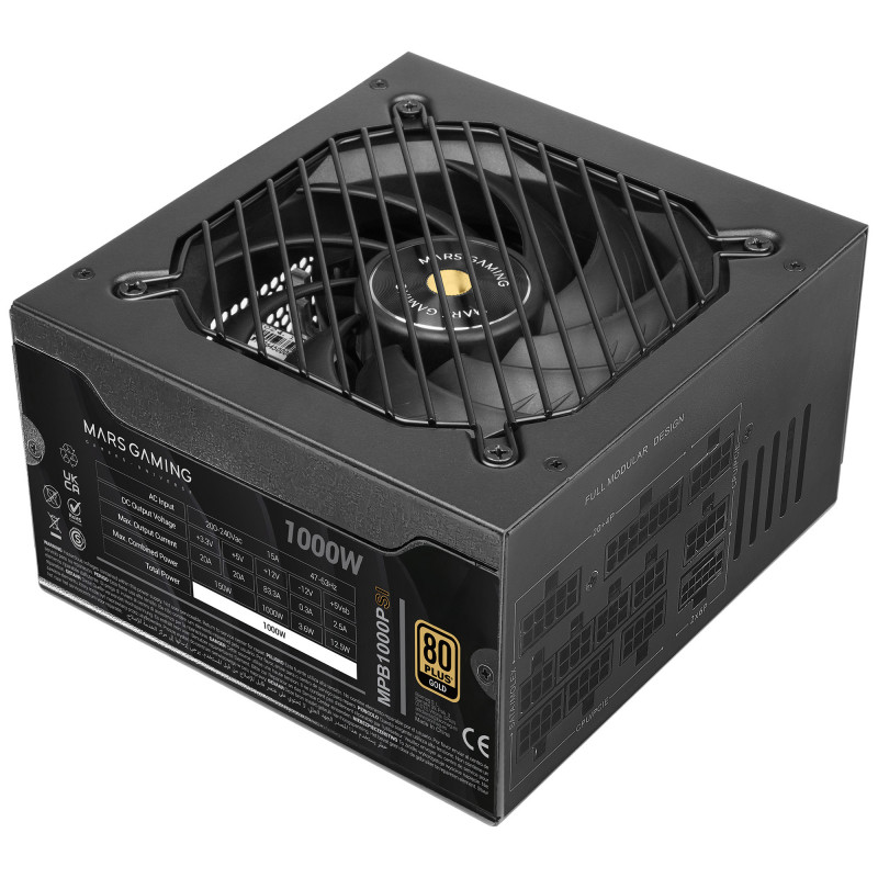 Mars Gaming MPB Pro-SI - 1000W (Noir)