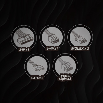 Mars Gaming MPB-SI - 650W (Blanc)