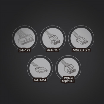 Mars Gaming MPIII - 650W (Blanc)